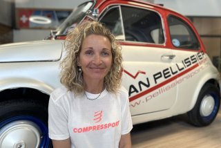 Lella Gianotti, continue de faire vivre l'esprit de la montagne au magasin et en tant qu'organisatrice de diverses épreuves